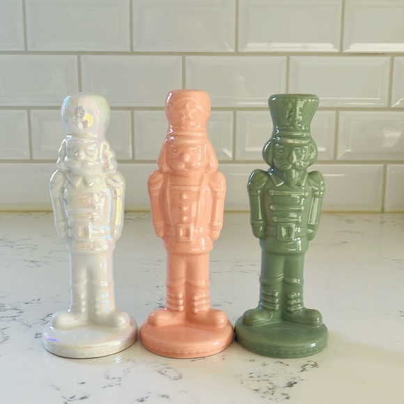 Target Bullseye’s Ceramic Nutcracker Figurines - Picture 4 of 15